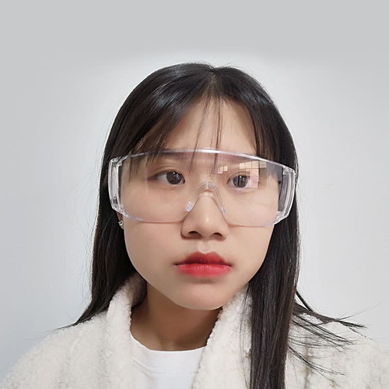 Factory spot shutter anti-fog goggles anti-splash sand-proof transparent protective goggles transparent labor protection glasses