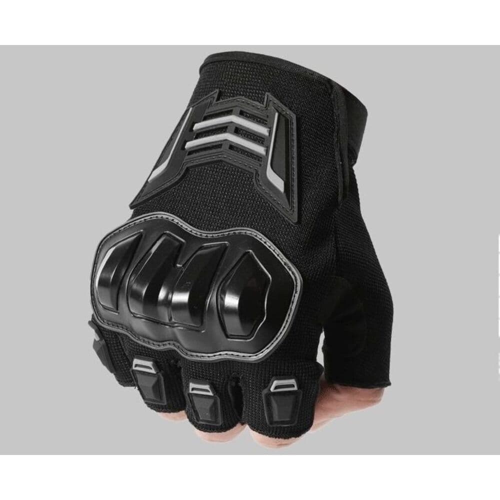 Tactical Riding Gloves Half Finger Summer Breathable Motorcycle Wear-Resistant Anti-Slip Mecha Men's Protection Strong