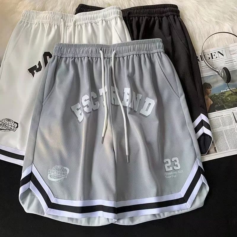 Men's Clothing Shorts Thin Loose Quick Drying Breathable Casual Pants Sports Shorts Basketball Running Pants