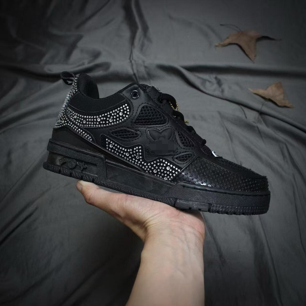 Chaussures New Bread, Fat Ding, lacets Water Diamond, chaussures de skate basses tendance et décontractées, chaussures pour couples de même sexe