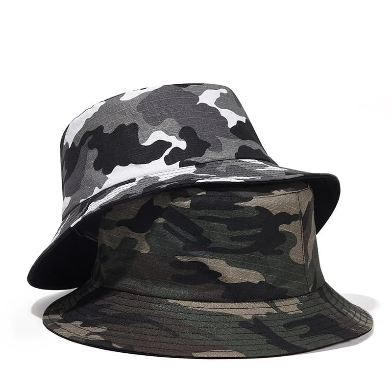 Hot Sale 2024 Camouflage Bucket for Men Casual Cotton Fisherman Cap Outdoor Sports Hunting Hat Women Gorro Fishing Hats
