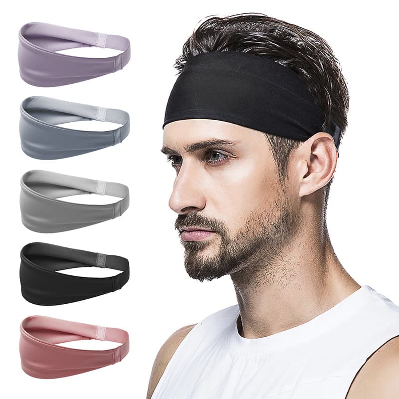 Unisex Sports Sweat-absorbent Headband Running Fitness Forehead Towel Headband Headband Basketball Sports Headband For Men And Women