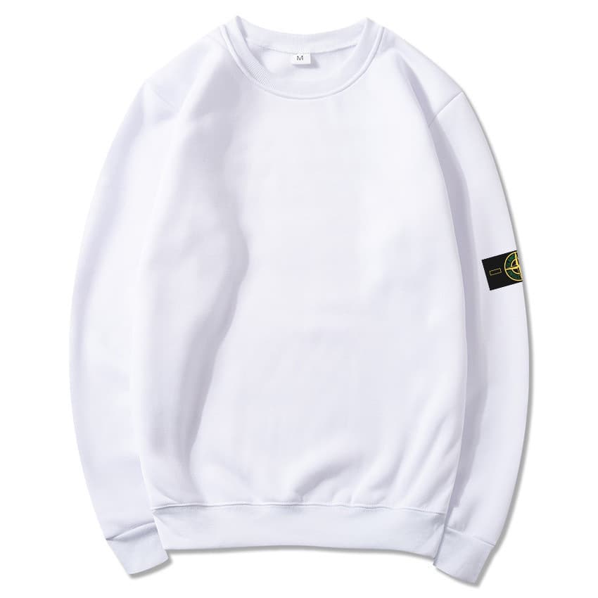 Sweat à capuche unisexe printemps-automne, couleur unie, style hip-hop, style île, coupe ample, col rond, sweat à capuche