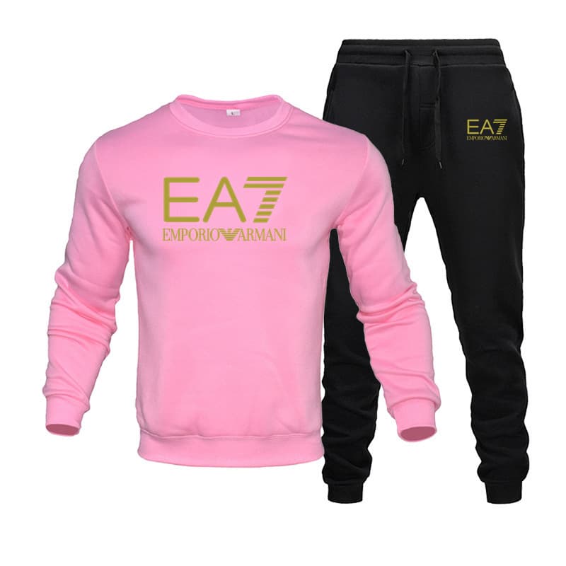 Ensemble sport décontracté en velours épais pour femme, collection hiver 2023, édition coréenne, pull deux pièces coupe ample et ajustée, idé