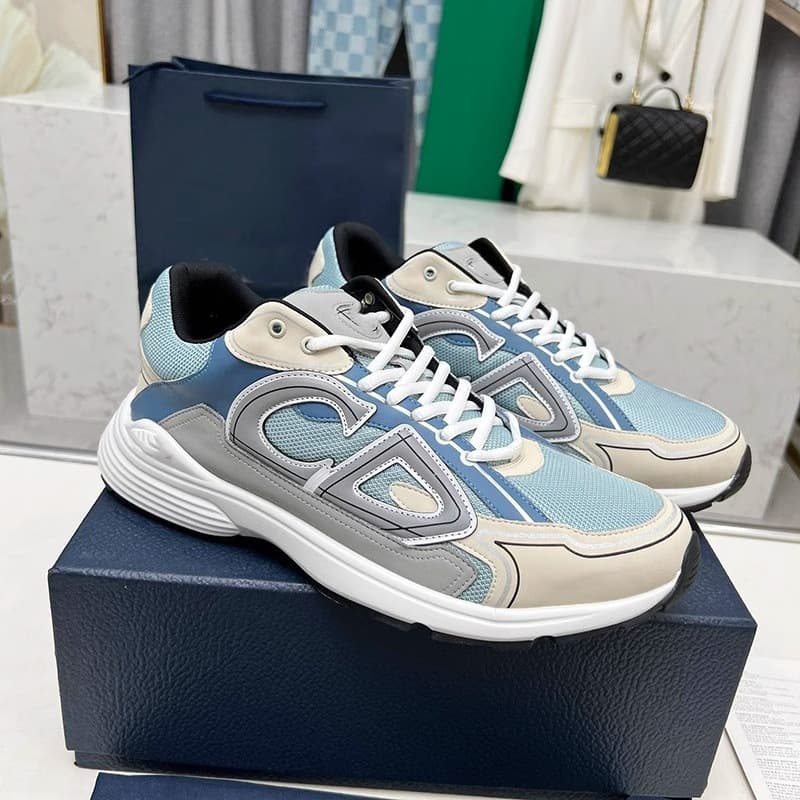 Cross-Border Overseas New New D Brand B22 Chaussures unisexes de sport décontractées et tendance, style rétro, respirantes, style dad shoes