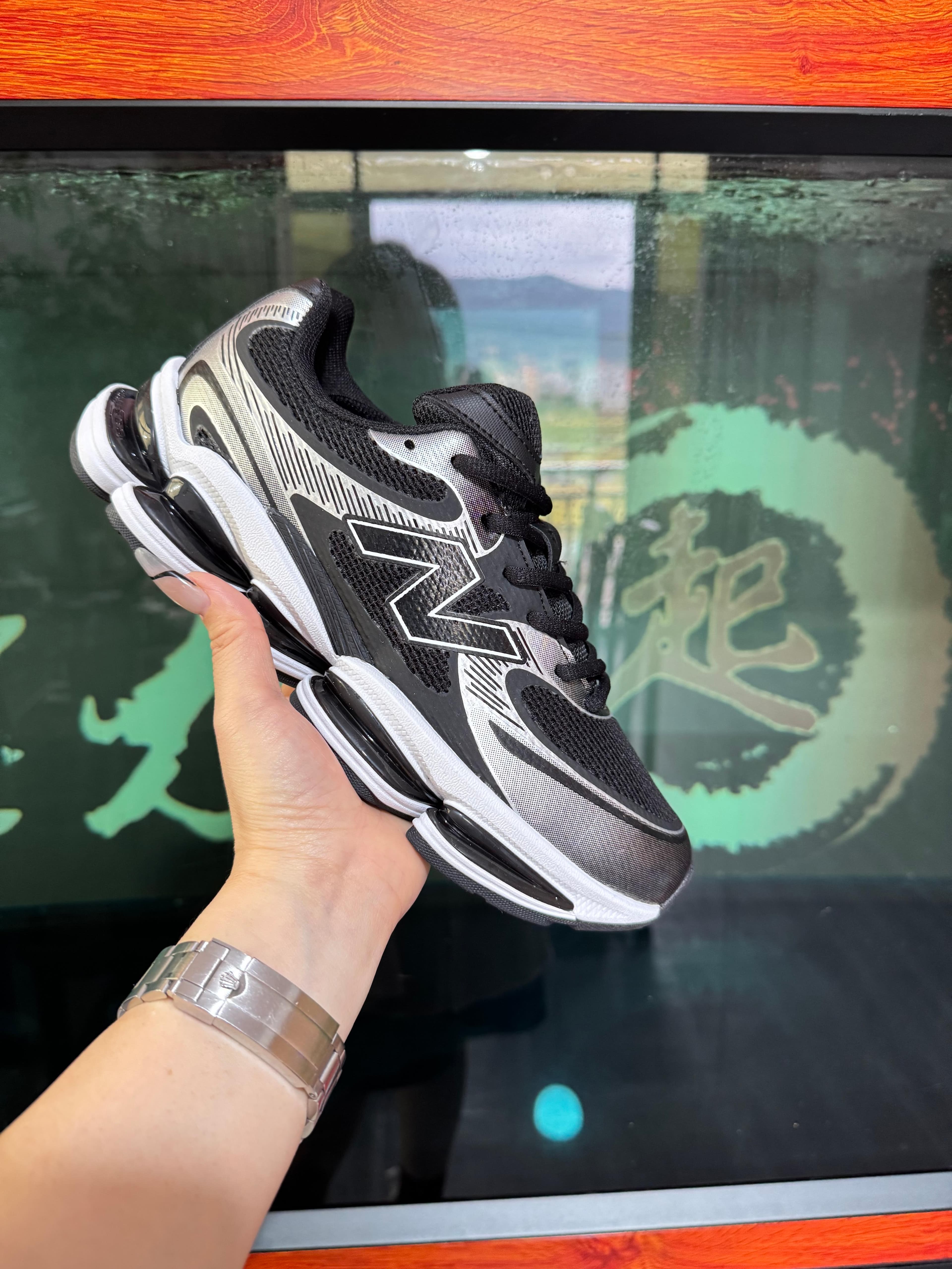 Chaussures New Balance NB2000 pour hommes, légères et décontractées, style « dad shoes », semelle épaisse rehaussante, mesh respirant, baske
