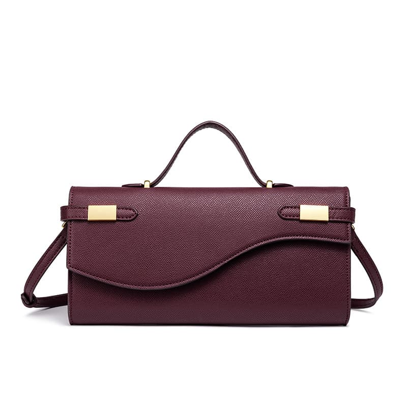 High Quality 2026 New Palm Print Long Handbag Mini Handbag Fashionable Women's Bag