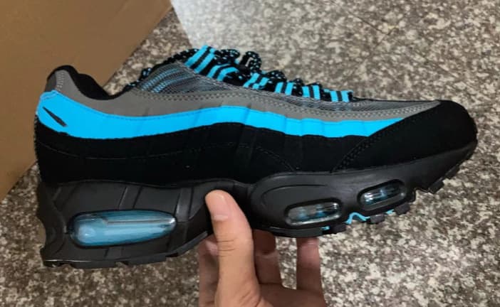 Chaussures de sport Putian Max95 avec amorti et coussin d'air, pour hommes et femmes, style décontracté.