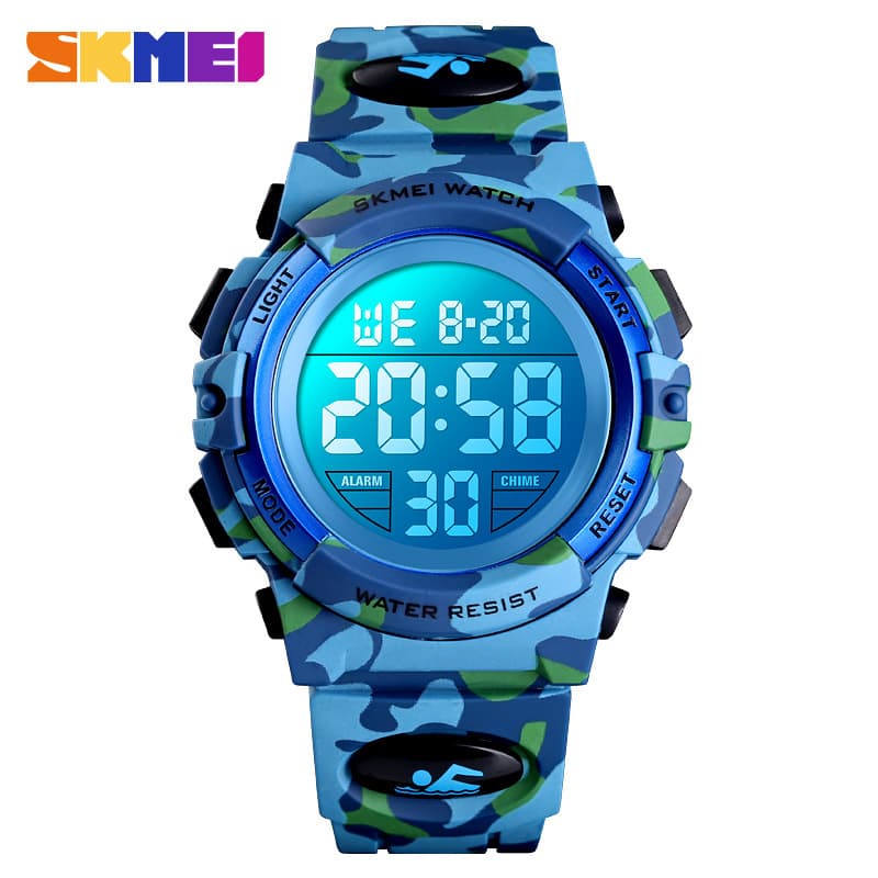 Children's watch Electronic watch high appearance level students outdoor sports colorful LED light electronic watch