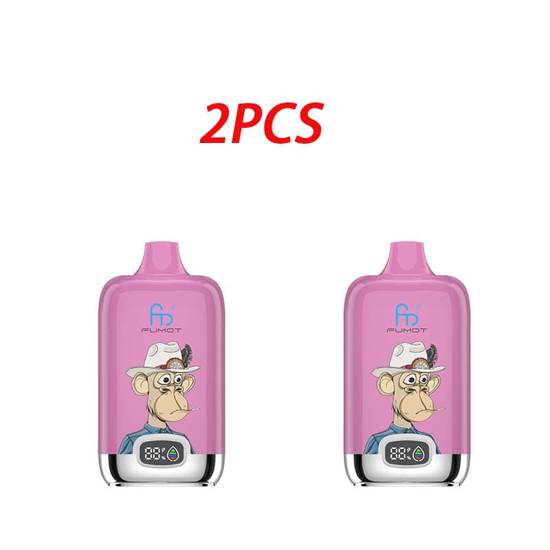 2PCS 12000 Puffs RANDM TORNADO Myrtille Framboise Saveur Fruitée Jetables Vape Cigarettes Électroniques Appareil Kit De Démarrage