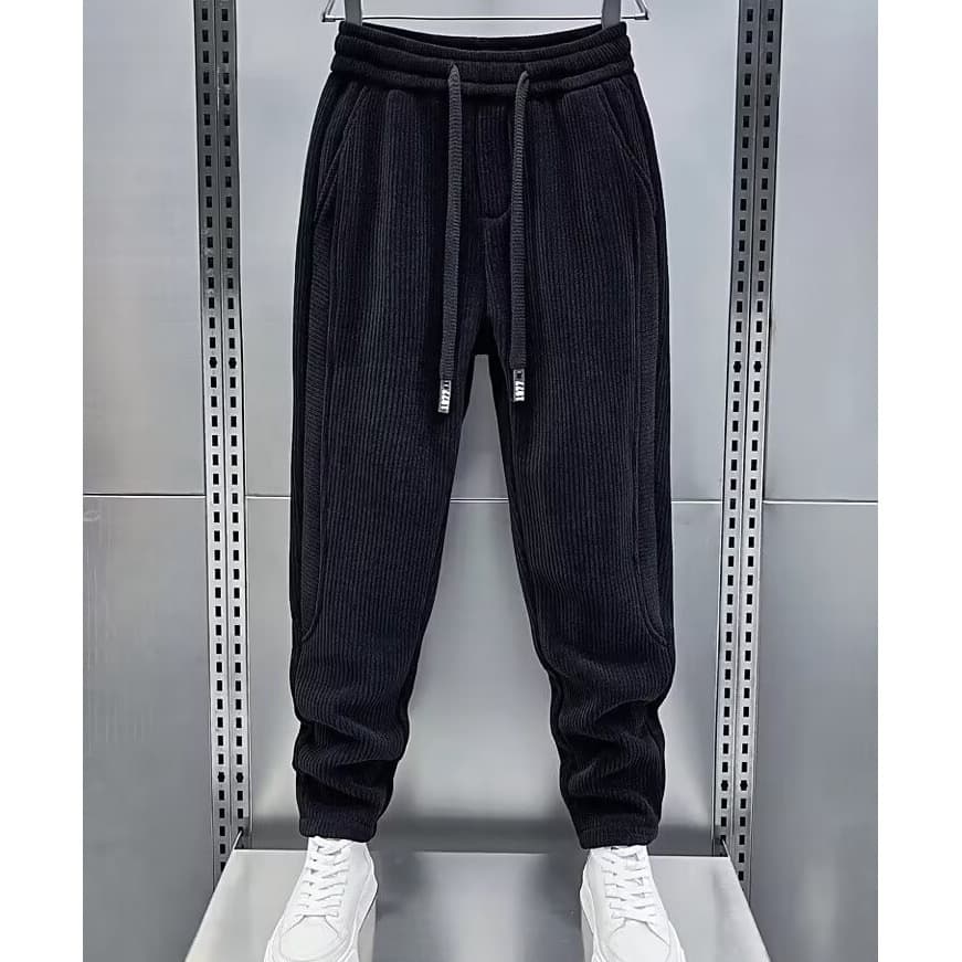 Men's Clothing Autumn New Style Corduroy Fashion Casual Pants Men's Trendy Loose Slim Sweatpants Sports Trousers