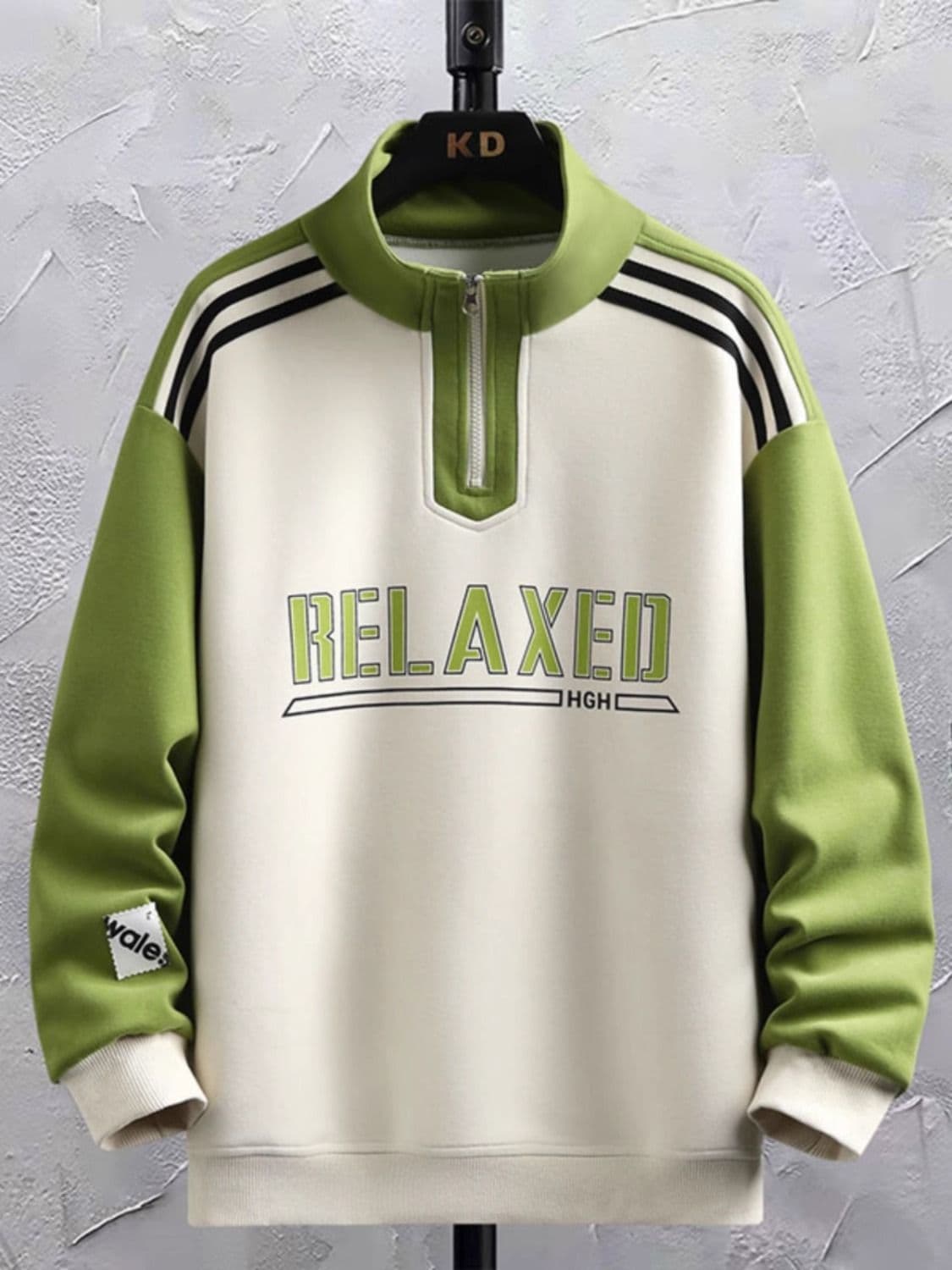 Men's Clothing sweatshirt for men autumn and winter stand up collar long sleeved bottoming shirt fashionable and versatile casual men's long sleeved