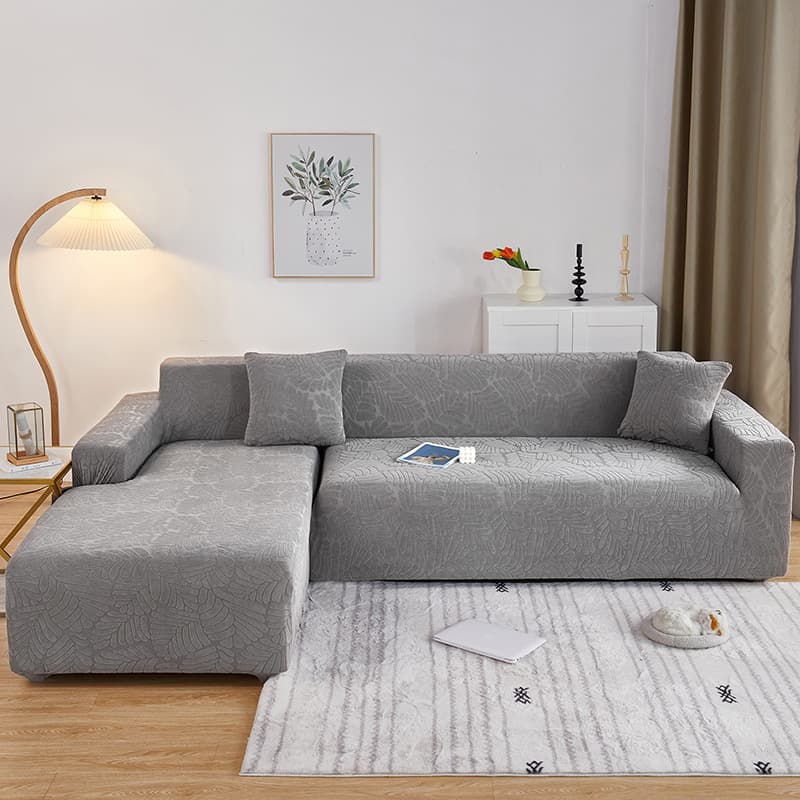 Sofa cover high weight thickened knitted full elastic universal full cover chaise longue sofa cover