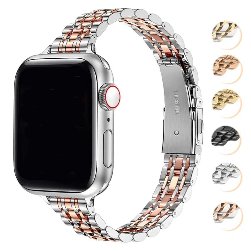 Stainless Steel Strap For IWatch Ultra 2 Band 49mm 42mm 44mm Metal Bracelet IWatch Series 9 8 7 6 SE 5 4 3 Women 45mm 41mm