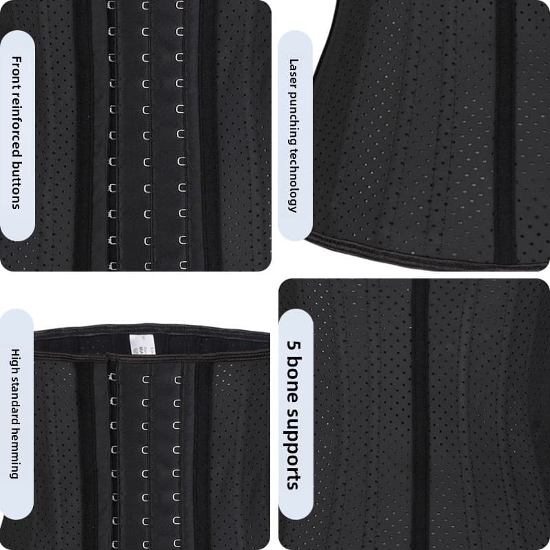 Breathable Waist Belt Abdominal Belt Latex Sports Fitness Waist Protection Body Sculpting Artifact Postpartum Abdominal Closure