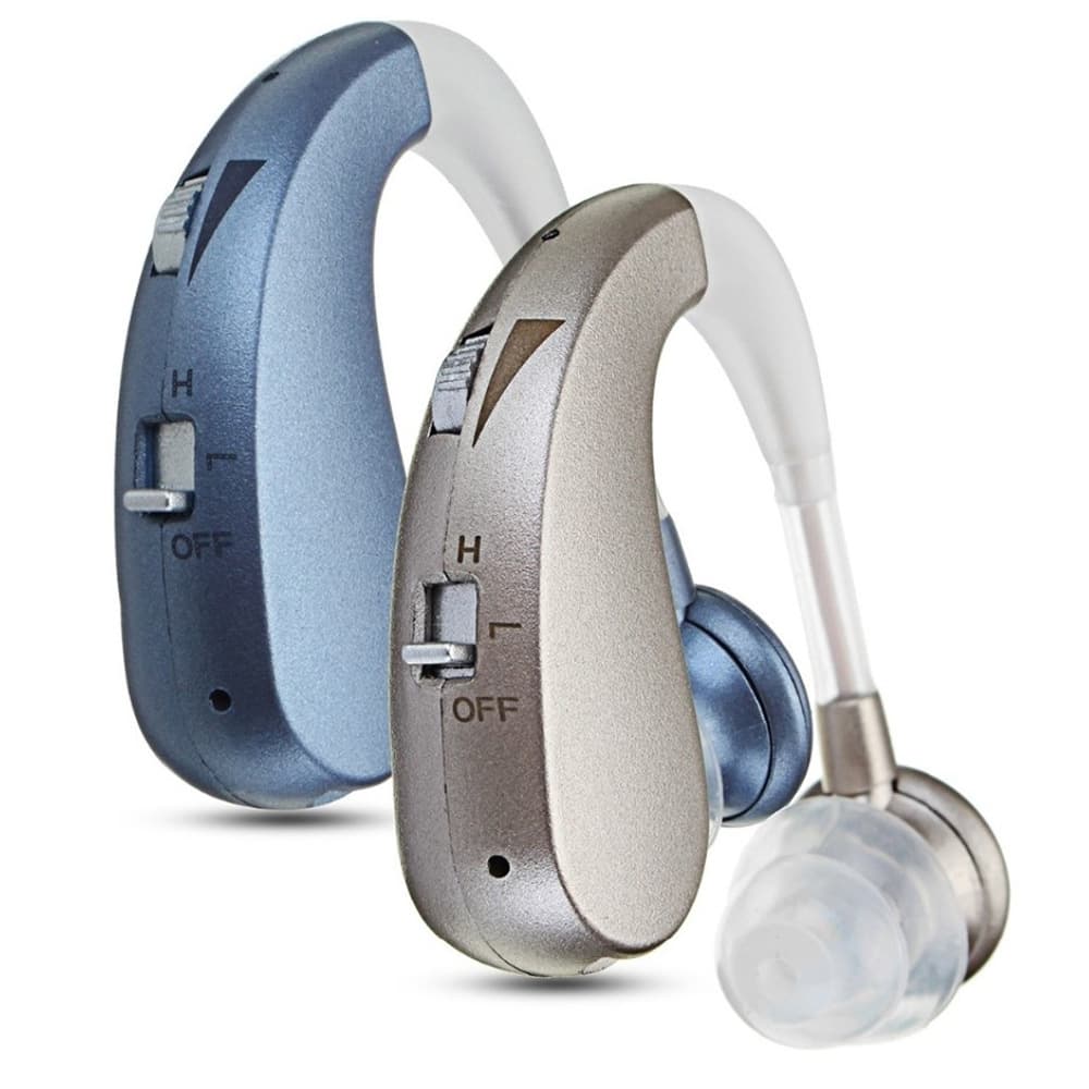 New USB rechargeable ear back Hearing Aid sound amplifier for the elderly Z-04