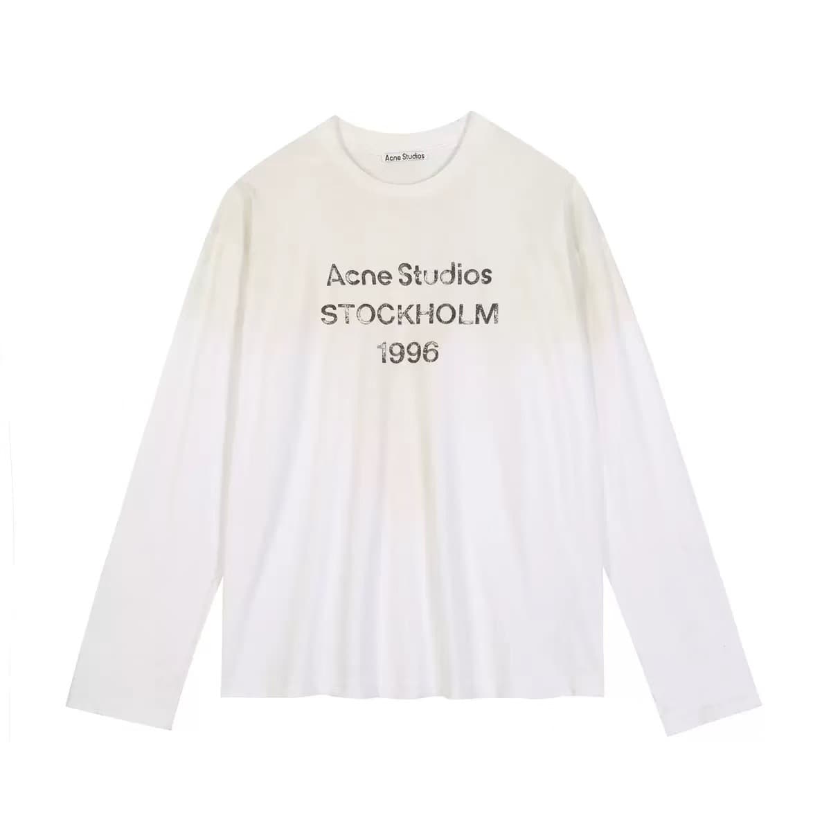 25SS 1996 Classic Dstruction Commmorativ Lazy Rlaxd Long Slv Sun Protction Lightwight Bas T-Shirt Couplel