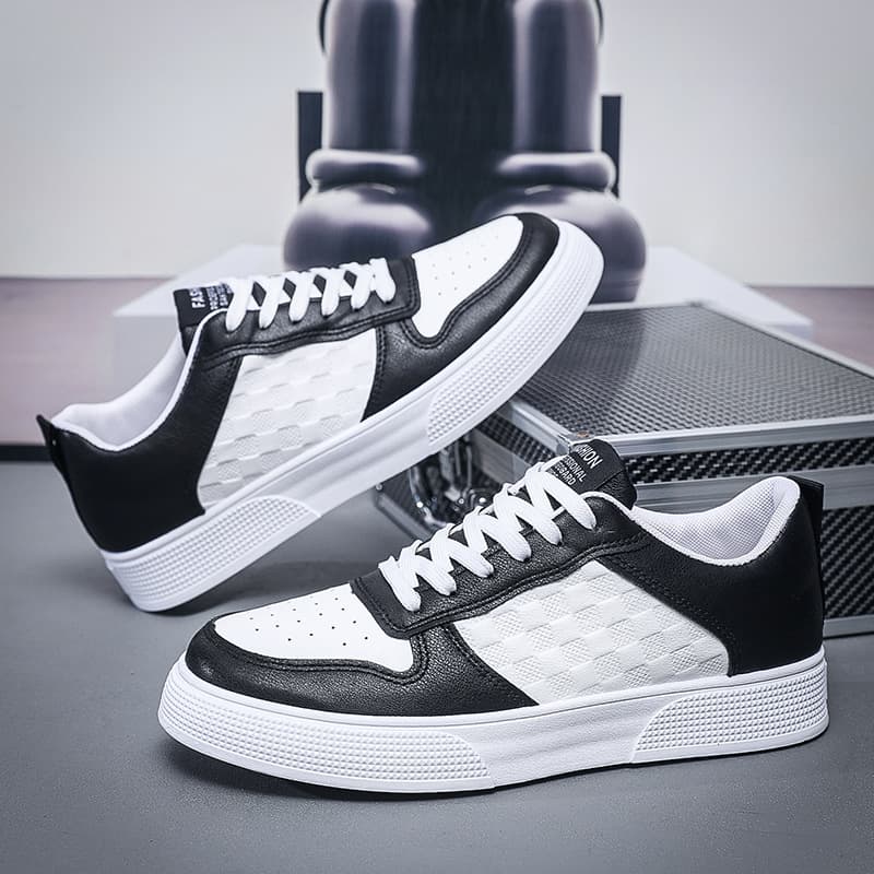 2025 Men's New Spring/Summer Breathable Student Little White Versatile Sports And Casual Low Top Trendy Brand Board Shoes For 2A2a0