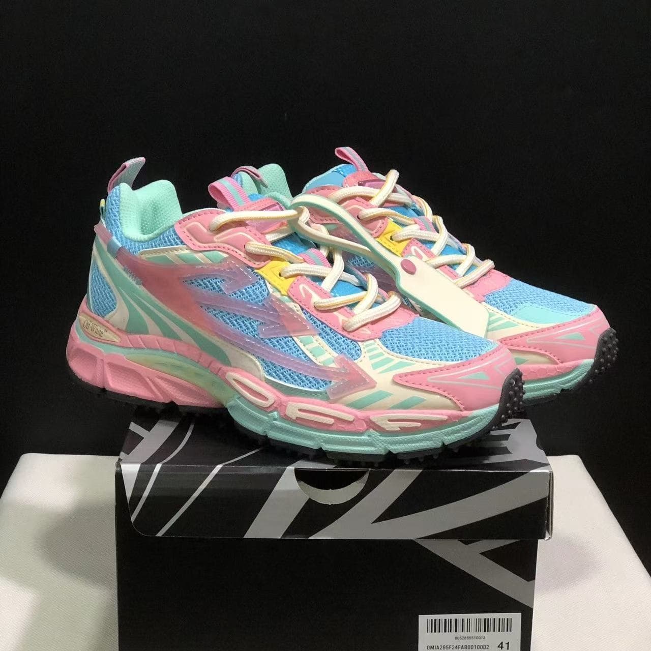 Baskets en cuir neuf, collection Arrow Casual Shoes, chaussures de créateurs pour couples, baskets homme et femme, chaussures de running respirantes