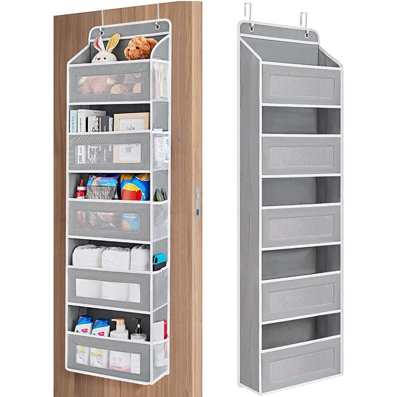 Family Organizer 5 Layer Non Woven Hanging Door Extra Large Storage Bags For Bedroom Home