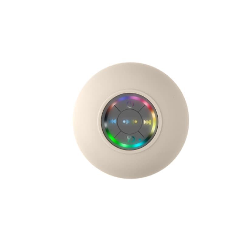 New BST-07 large suction cup, four level waterproof Bluetooth speaker, LED luminous portable mini phone gift speaker