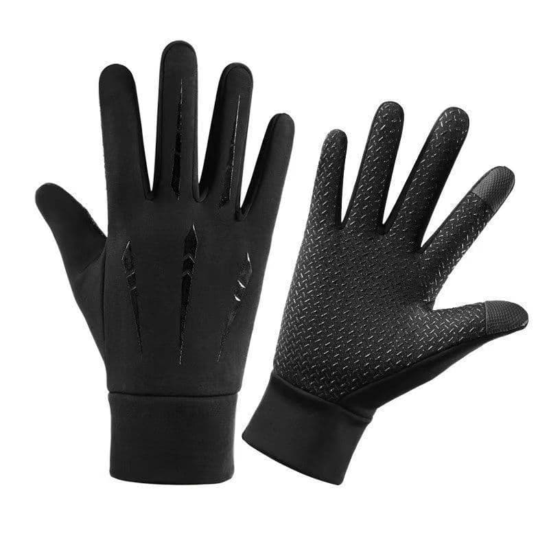Men's Windproof Riding Gloves – Waterproof Winter Cycling Gloves (Thermal Lined & Touchscreen)