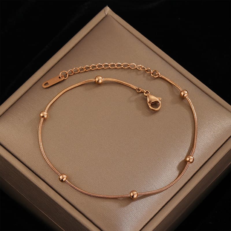 Princess Cute Pastoral Round Titanium Steel Bracelets In Bulk