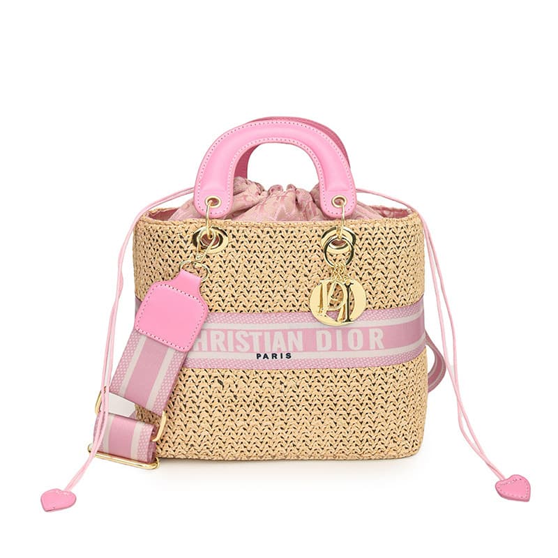 2025 Nouvelle paille tissée avec une apparence élevée, une texture avancée, un sac à main polyvalent à la mode, polyvalent, loisir et