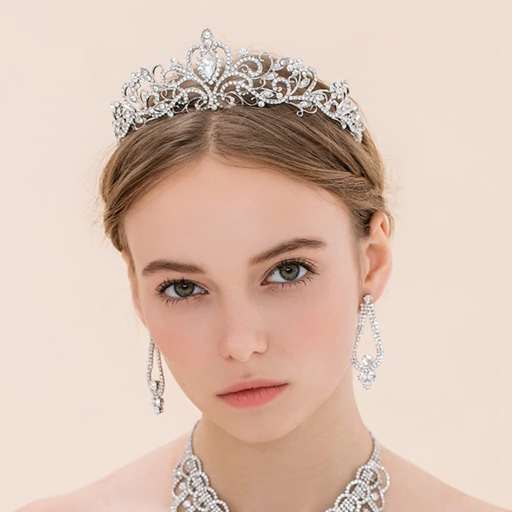 Bridal Rhinestone Crown Exotic Headdress Forest Temperament Hair Accessories Female Stage Party Crown