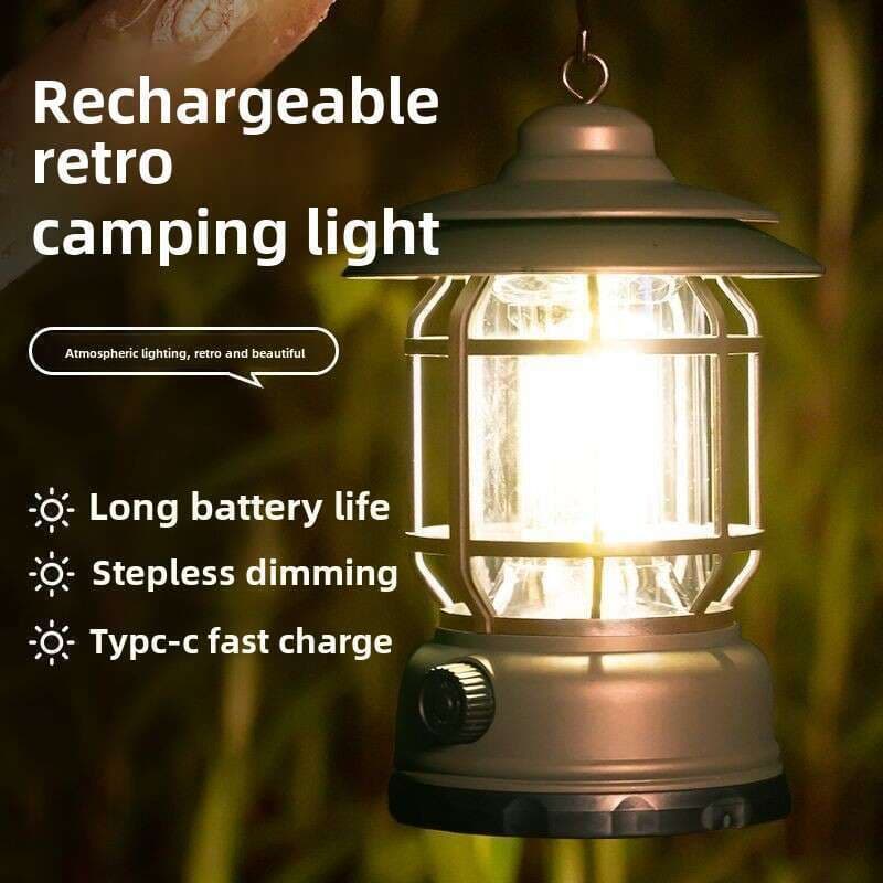 【 97% Positive Review Rate 】 Outdoor Tent Camping LED Ambient Horse Lights, Campsite Lighting, Ultra Long Battery Life,