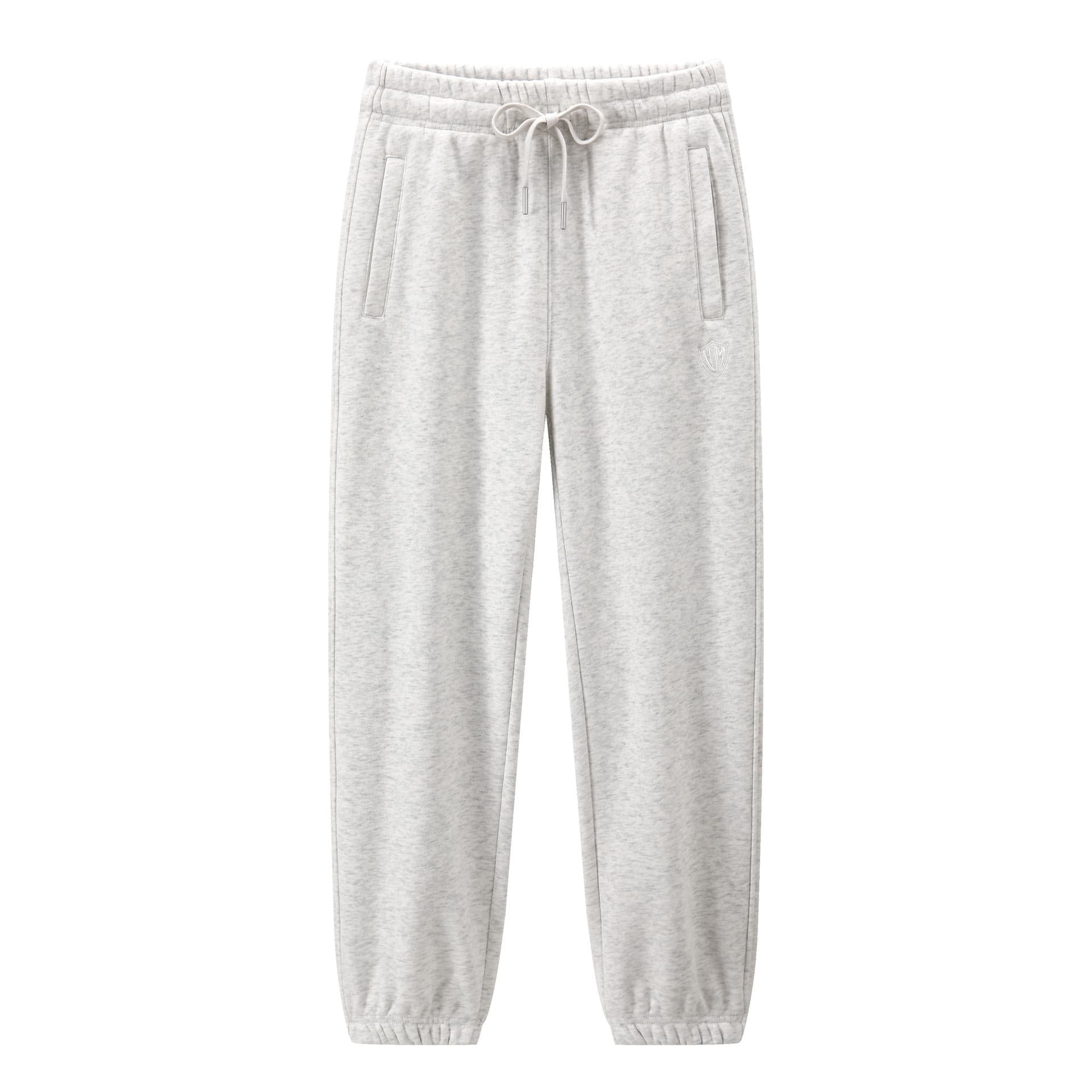 Women's High-Waisted Cotton Jogger Pants – Loose Fit Casual Sweatpants With Cuffed Hem, Tapered Leg (Black/White/Grey/Pink, S-3XL)​