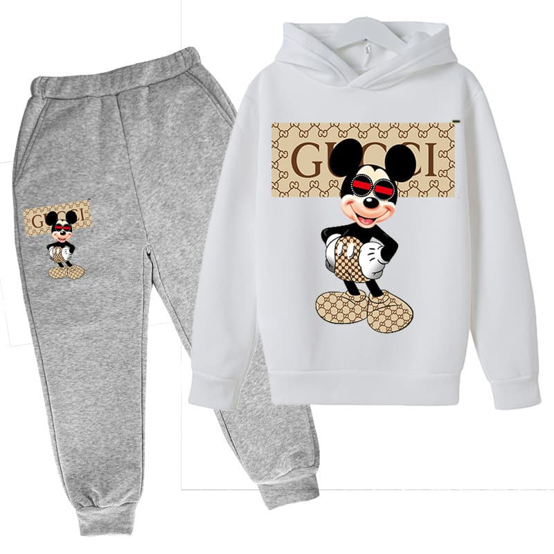 Vêtements pour bébé et mère Sweat à capuche tendance pour garçons et filles