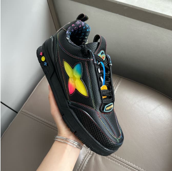Chaussures homme décontractées et polyvalentes pour femmes, style sport, style sport, marque tendance de niche, finitions en cuir véritable, 2025