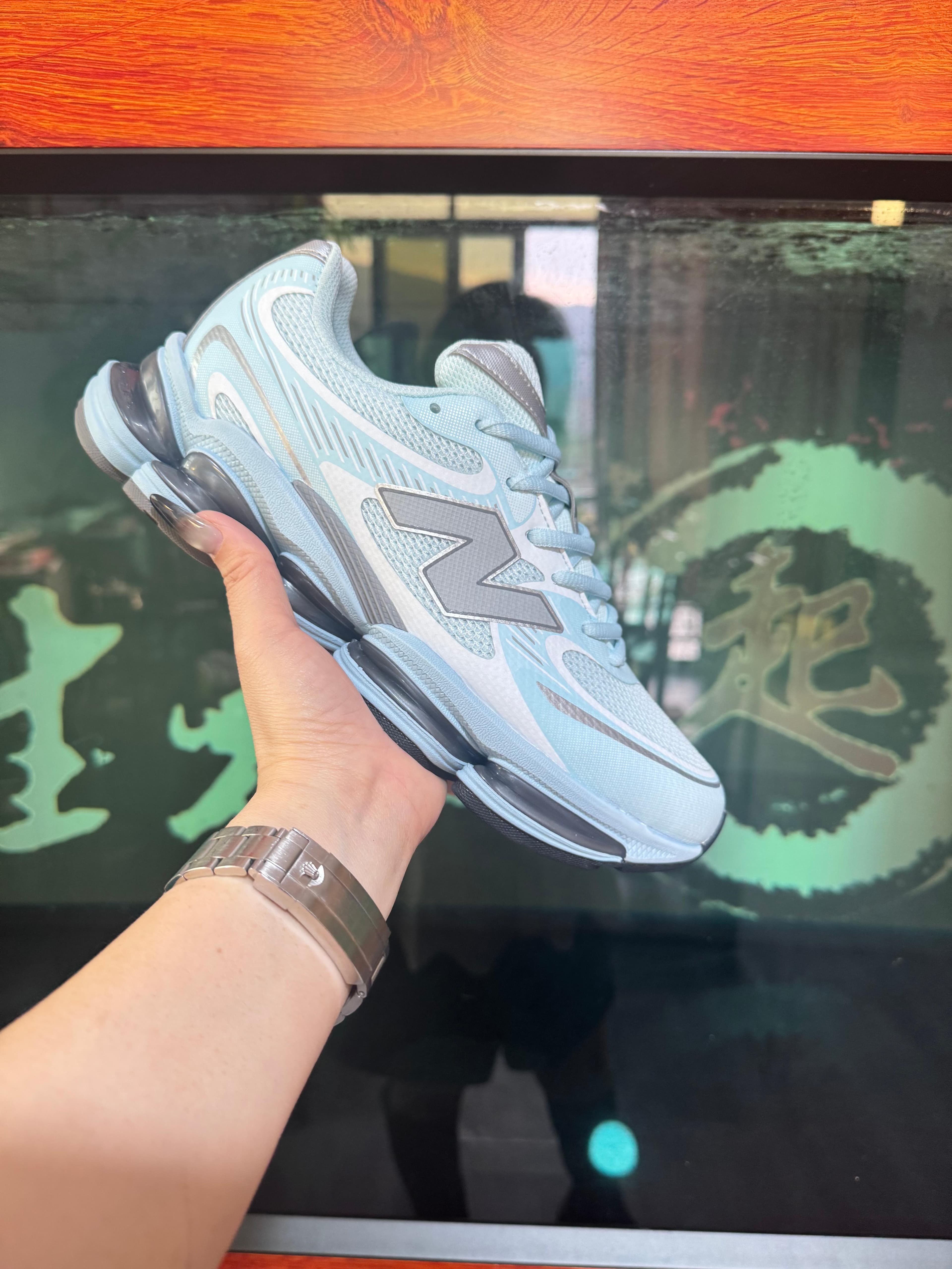 Chaussures New Balance NB2000 pour hommes, légères et décontractées, style « dad shoes », semelle épaisse rehaussante, mesh respirant, baske