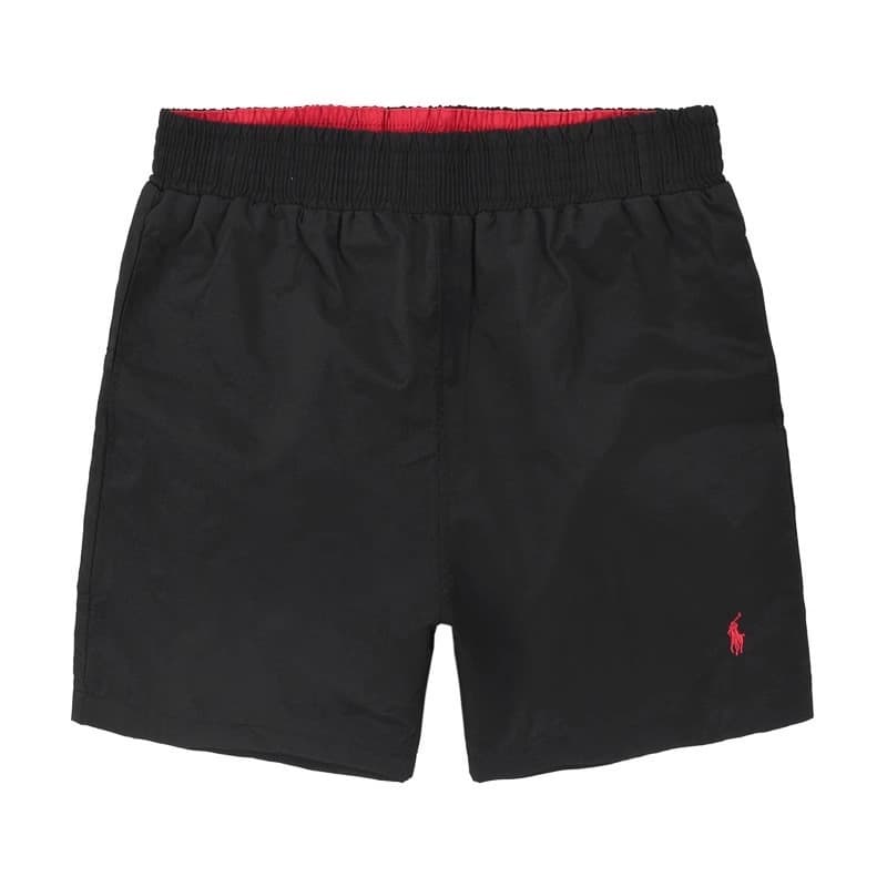Short de bain homme à séchage rapide, short de plage taille élastique avec logo brodé, maillot de bain décontracté et léger pour la piscine et