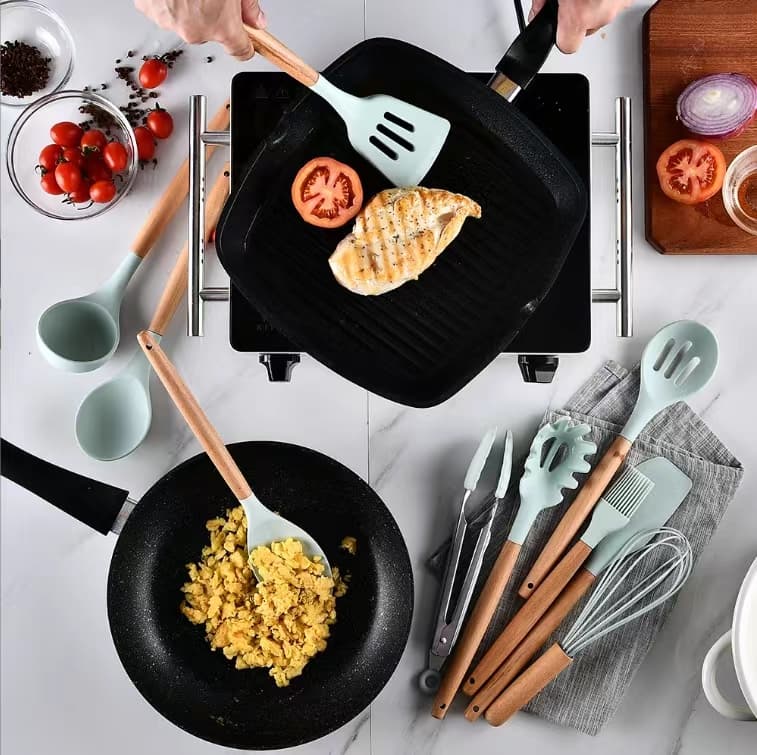 Kitchen gadget set, 11 pieces of kitchen gadgets, cooking tools