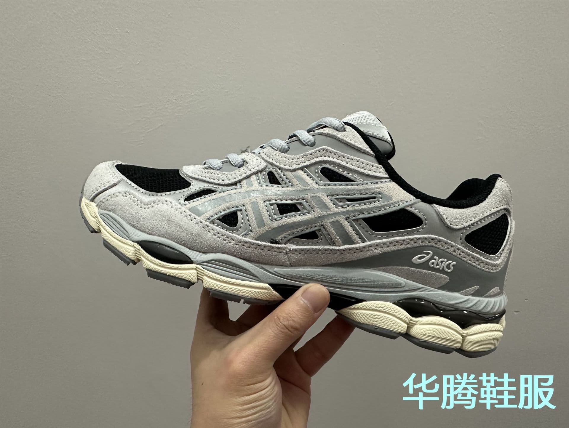 Version export de haute qualité des chaussures Asics Gel-NYC pour hommes, authentiques, fonctionnelles, rétro, tendance, antidérapantes et résist