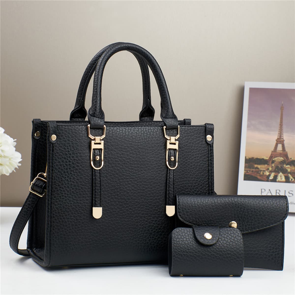Women's Bag Large Capacity Mother and Daughter Bag Fashion Commuter Women's Bag Coin Purse Single Shoulder Handbag