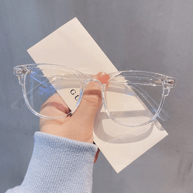Classic Transparent Computer Frame Women Men Anti Blue Light Blocking Optical Glasses Lenses Oculos Male