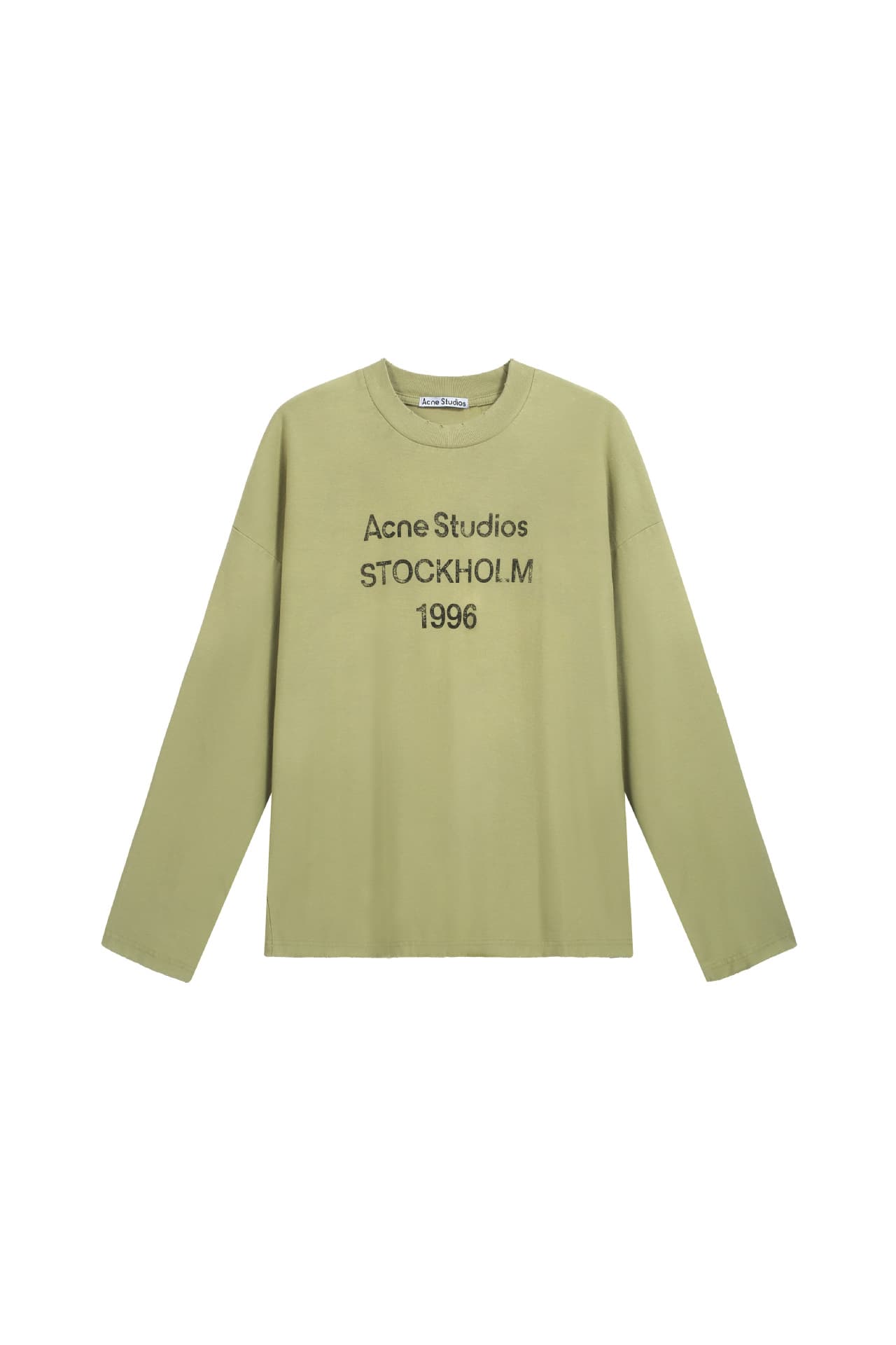 25SS 1996 Classic Dstruction Commmorativ Lazy Rlaxd Long Slv Sun Protction Lightwight Bas T-Shirt Couplel