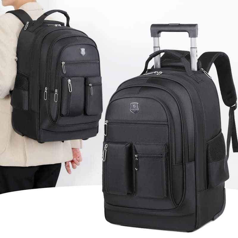Travel Backpack Universal Wheel Business Trip Short Distance Luggage Bag Student Schoolbag