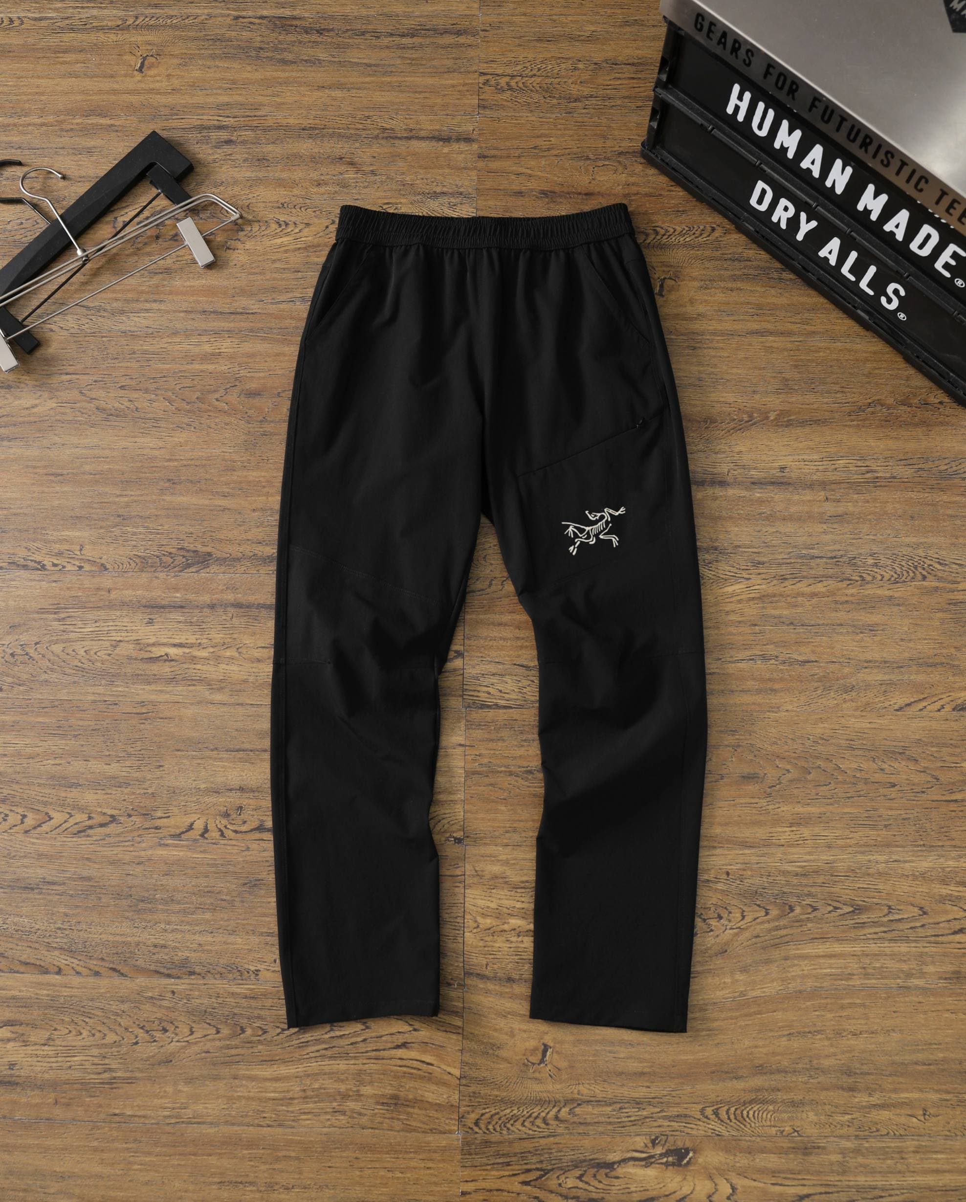 Pantalon de randonnée tissé multi-poches pour homme, long, léger, résistant à l'eau et à séchage rapide