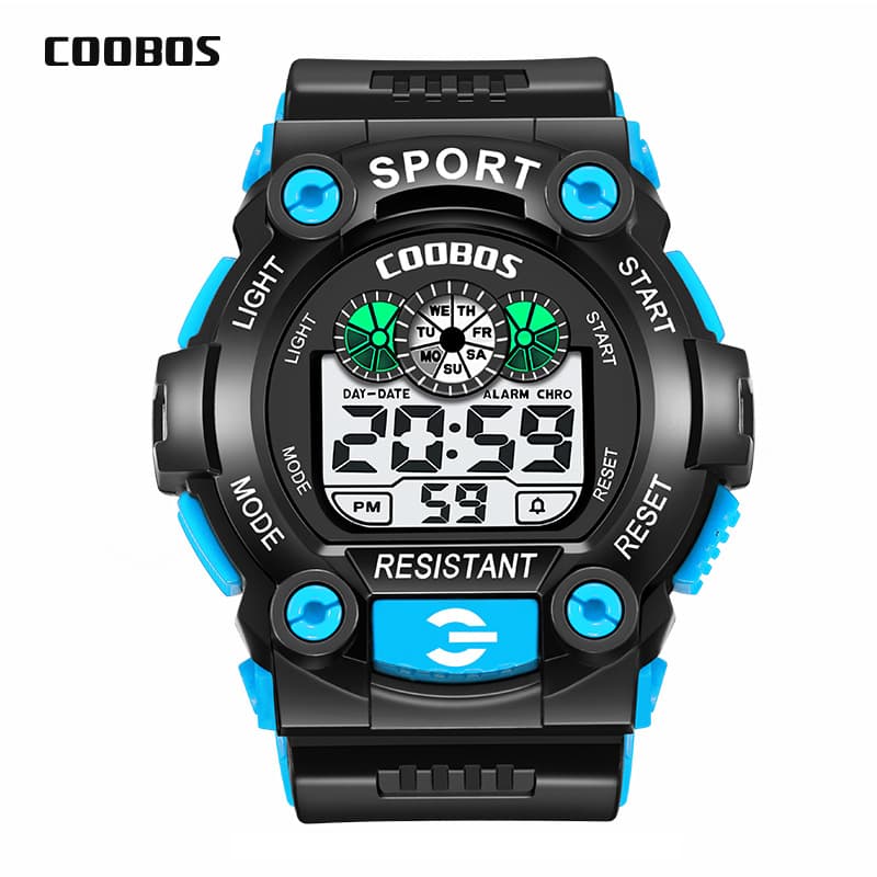 Children's Watches Men's Watch Trend Waterproof Glow-in-the-dark Multi-functional Watch For Male Middle School Students