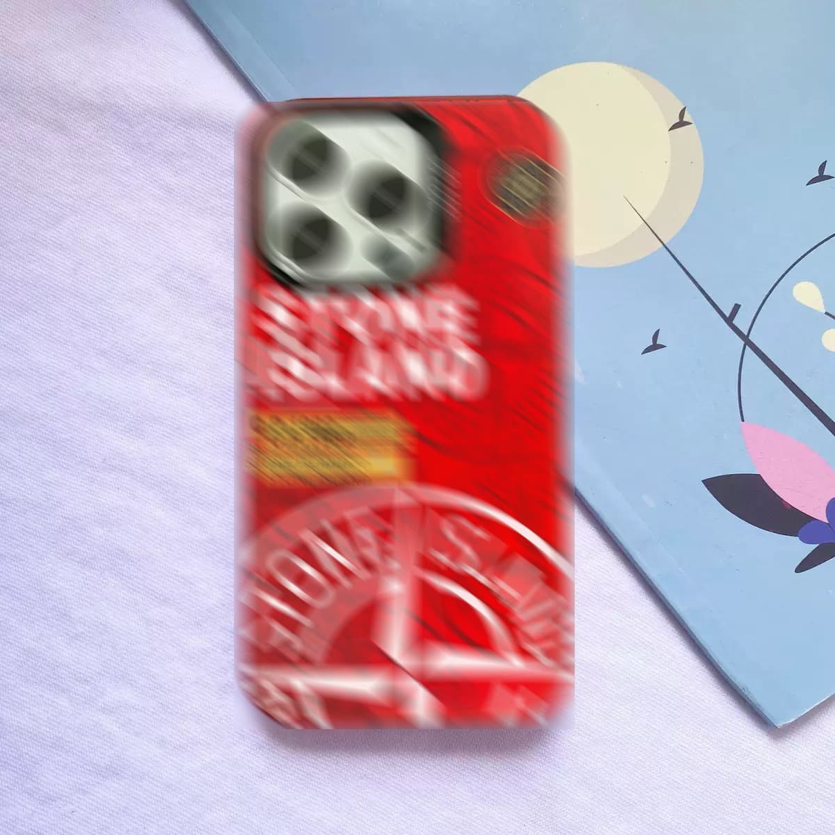 Coque Stone pour iPhone 17 Pro, 16/15/14/13, Laser 12, 11, Xs Max, Soft Plus Trendy Brand X