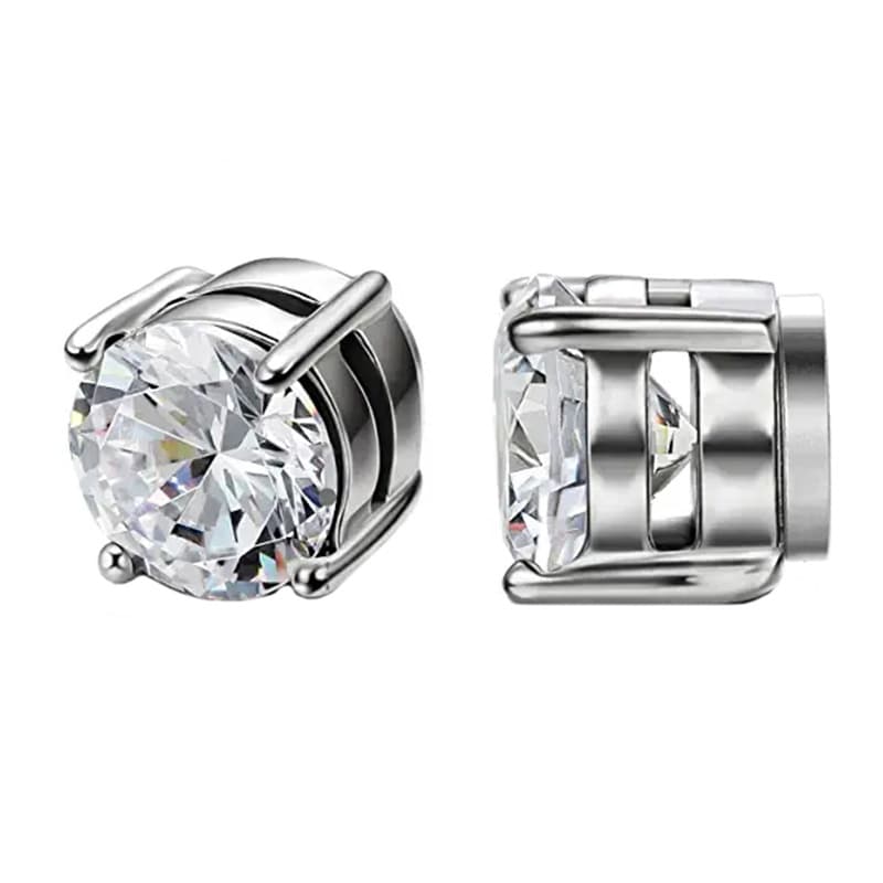 Jewelry & Accessories Earrings For Men And Women Without Pierced Ears, Zircon Earrings,hot Selling Zircon Magnet Ear Clips, Earrings, Manufacturers