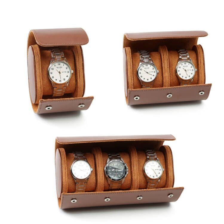 Pu Leather Watch Storage Box 1 2 3 Watch Multi-position High-end Travel Watch Box Bracelet Box Portable Watch Box