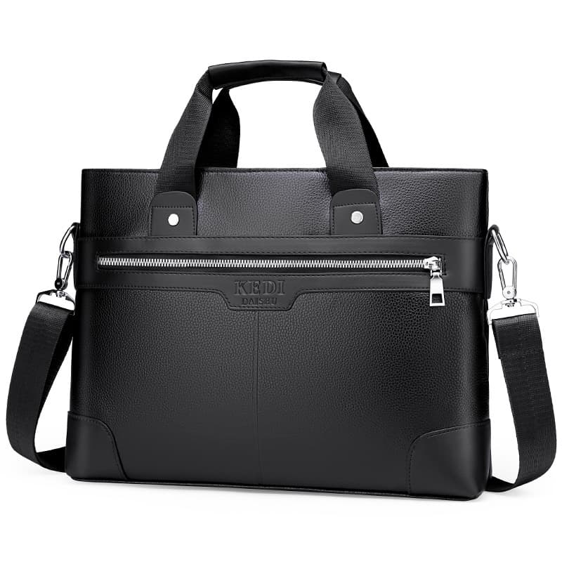 Men's Business Briefcase Briefcase, Men's Bag, Men's Business Commuting Handbag, Single-shoulder Crossbody Bag, Horizontal Computer Bag