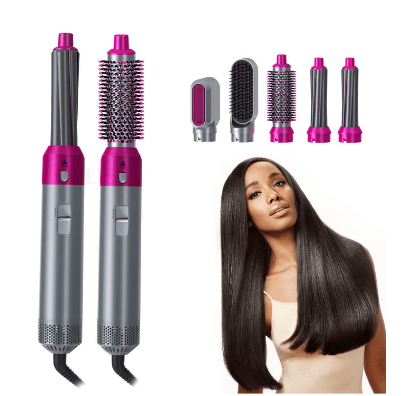 Hairdryer A 5 In 1 Hot Air For Curling Straightening Automatic Straight Comb And Hair Dryer 2024 most popular