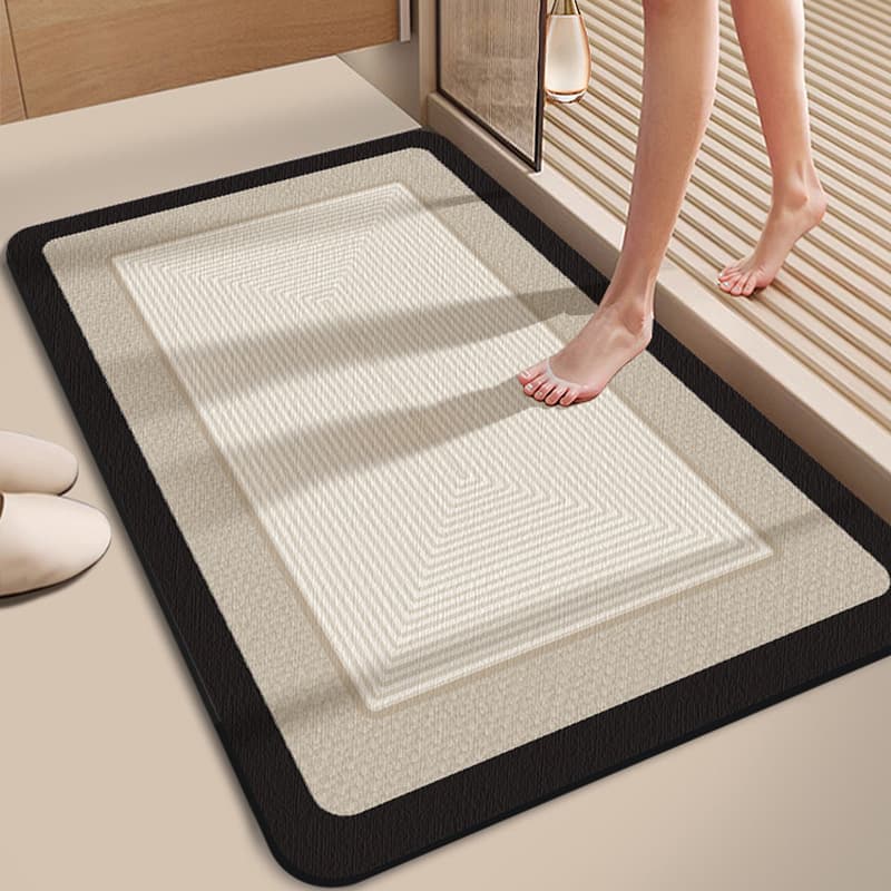 Home Garden Mat Bathroom Water Absorbing Non Slip Quick Drying Foot Mat Home Dirt Resistant Door Mat Easy To Care