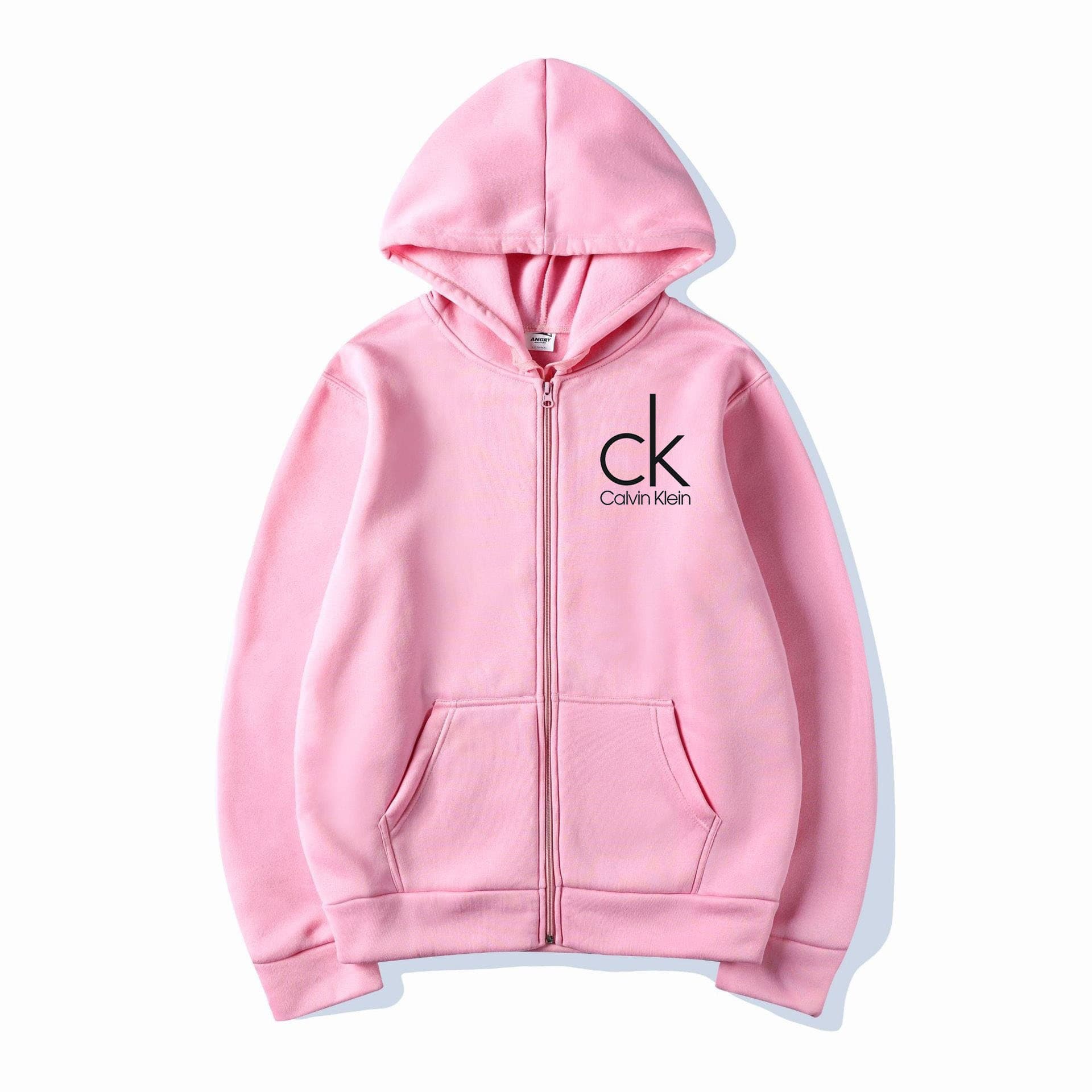 Cardigan imprimé sweat à capuche automne et hiver haut à fermeture éclair pour femme